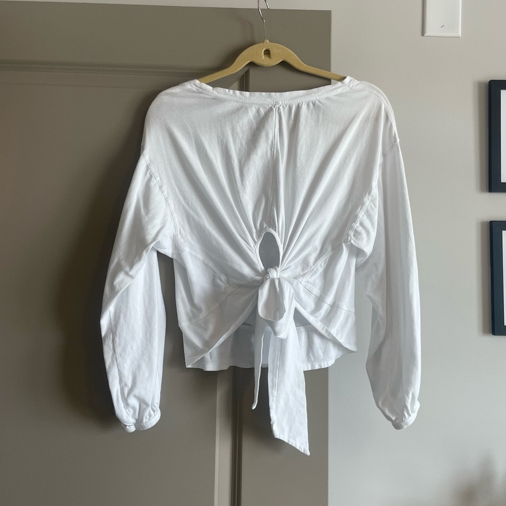 We the Free Tie-Back Long Sleeve Shirt